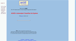 Desktop Screenshot of agse.com