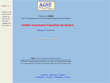 Tablet Screenshot of agse.com
